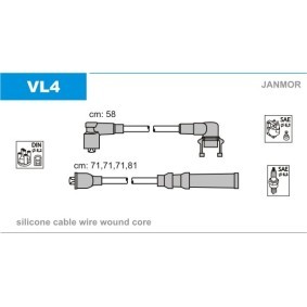 Comprar Juego de cables de encendido de JANMOR VL4 a bajo precio de 16,46 €