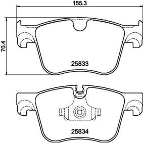 Spannrolle des Herstellers MINTEX - Originalware Artikelnummer: MDB3394