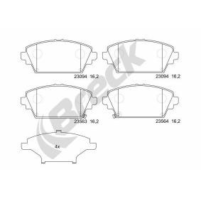 Achetez des Plaquettes de frein BRECK 23094 00 701 00 à prix pour 36,12 €
