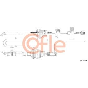 Kupplungsseil 11.2149 von COFLE günstig für 18,41 € online kaufen