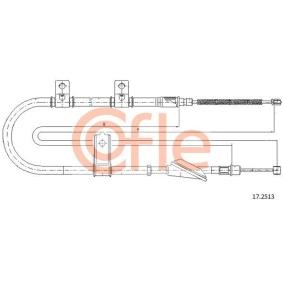 Handbremsseil 17.2513 von COFLE günstig für 60,12 € online kaufen