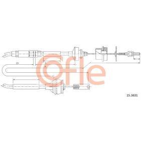 Kupplungsseil 15.3631 von COFLE günstig für 23,54 € online kaufen