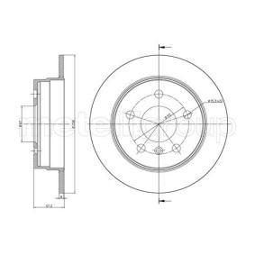 Bremsscheibe 23-0833C von METELLI günstig für 33,20 € online kaufen