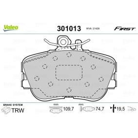 Bremsbeläge 301013 von VALEO günstig für 27,97 € online kaufen