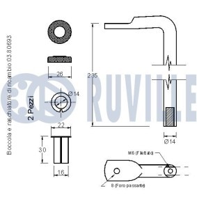 Axialgelenk, Spurstange 915588 von RUVILLE günstig für 15,56 € online kaufen