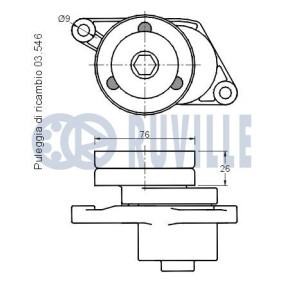 Koppelstange 917077 von RUVILLE günstig für 17,94 € online kaufen