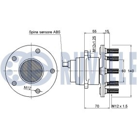 Achskörperlager 985446 von RUVILLE günstig für 7,12 € online kaufen