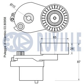 Radlagersatz 5866 von RUVILLE günstig für 168,32 € online kaufen