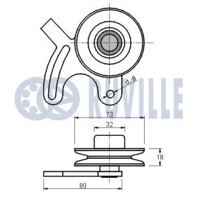 Radlagersatz 5256D von RUVILLE günstig für 59,27 € online kaufen