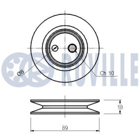 Radlagersatz 5469ES2 von RUVILLE günstig für 98,28 € online kaufen