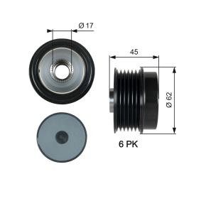 Köp Frihjulskoppling, generator av GATES OAP7180 till det låga priset 1985,89 kr
