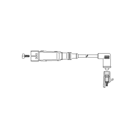 Stecker, Zündkerze 10245/1 WARTBURG von BREMI