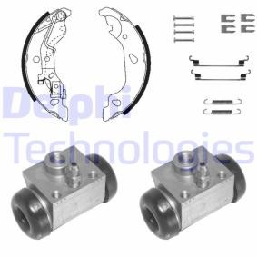Achetez des Kit de freins, freins à tambours DELPHI 1068 à prix pour 58,86 €