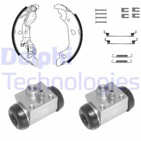 Achetez des Kit de freins, freins à tambours DELPHI 1069 à prix pour 83,26 €