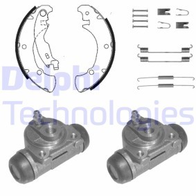 Achetez des Kit de freins, freins à tambours DELPHI 1074 à prix pour 89,30 €
