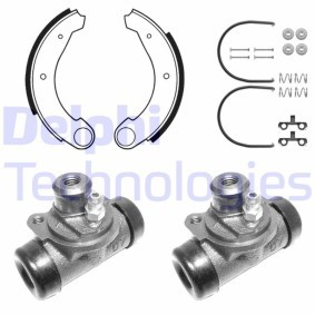 Achetez des Kit de freins, freins à tambours DELPHI 697 à prix pour 65,35 €