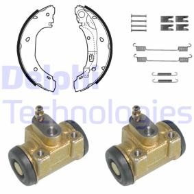Achetez des Kit de freins, freins à tambours DELPHI KP1080 à prix pour 134,50 €