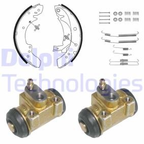 Achetez des Kit de freins, freins à tambours DELPHI KP901 à prix pour 86,29 €
