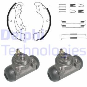 Achetez des Kit de freins, freins à tambours DELPHI KP1033 à prix pour 189,16 €