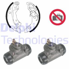 Achetez des Kit de freins, freins à tambours DELPHI KP972 à prix pour 43,84 €