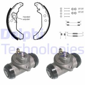 Achetez des Kit de freins, freins à tambours DELPHI KP824 à prix pour 57,77 €