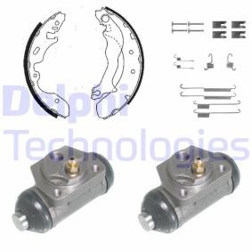 Achetez des Kit de freins, freins à tambours DELPHI KP847 à prix pour 109,66 €