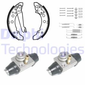 Achetez des Kit de freins, freins à tambours DELPHI KP1054 à prix pour 79,35 €