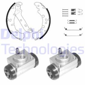 Achetez des Kit de freins, freins à tambours DELPHI KP1118 à prix pour 102,89 €
