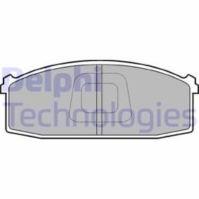 Acquista Pastiglie dei freni da DELPHI online per Bluebird Coupe (910) a prezzi moderati