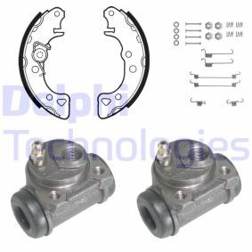 Achetez des Kit de freins, freins à tambours DELPHI KP755 à prix pour 60,52 €