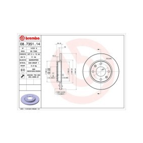 Bremsscheibe 360406040800 von MAGNETI MARELLI günstig für 48,51 € online kaufen
