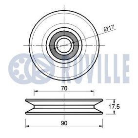 Steuerkette 3454050 von RUVILLE günstig für 61,33 € online kaufen