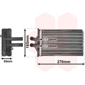 Achetez des Radiateur de chauffage VAN WEZEL 74006082 à prix pour 102,85 €