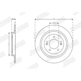 Bremssattel für OPEL von JURID