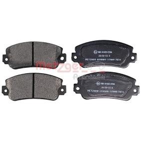 Bremsbeläge 1170449 von METZGER günstig für 14,32 € online kaufen