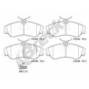 Achetez des Plaquettes de frein BRECK 23346 00 701 00 à prix pour 35,19 €