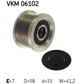 Compre Roda livre do alternador da SKF VKM 06102 a um preço baixo por 44,74 €