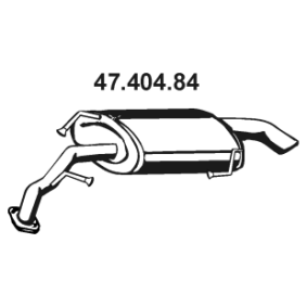 Endschalldämpfer 47.404.84 von EBERSPÄCHER günstig für 195,70 € online kaufen