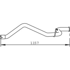 Abgasrohr 32501 von DINEX günstig für 41,61 € online kaufen