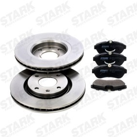 Comprar Kit de discos de freno y pastillas de STARK SKBK-1090190 a bajo precio de 76,06 €