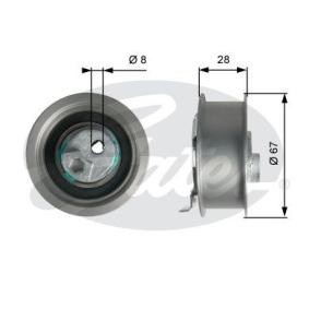 Comprar Polea tensora, correa dentada de GATES T43237 a bajo precio de 70,35 €
