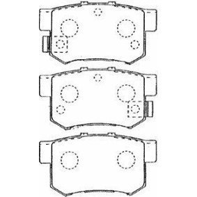 Acquista Kit pastiglie freni da AISIN C2N015 a buon mercato per soli 44,06 €