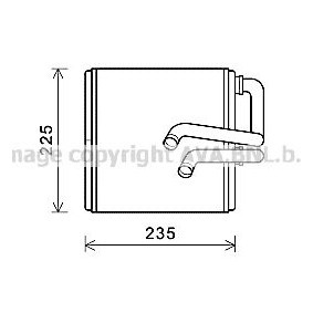 Acquista Scambiatore calore per riscaldamento abitacolo da PRASCO DN6410 a buon mercato per soli 93,50 €