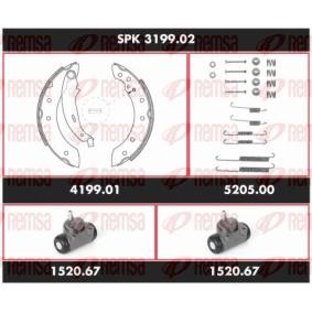 Bremsensatz, Trommelbremse SPK 3199.02 von REMSA günstig für 69,59 € online kaufen
