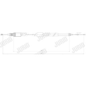Handbremsseil 431291J von JURID günstig für 16,18 € online kaufen