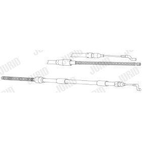 Handbremsseil 432052J von JURID günstig für 15,90 € online kaufen