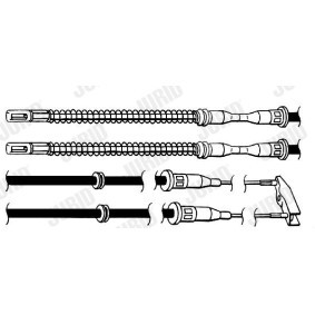 Handbremsseil 432103J von JURID günstig für 25,44 € online kaufen