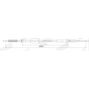 Handbremsseil 432161J von JURID günstig für 13,32 € online kaufen