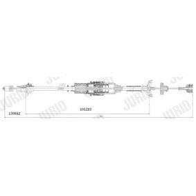 Handbremsseil 432418J von JURID günstig für 9,38 € online kaufen
