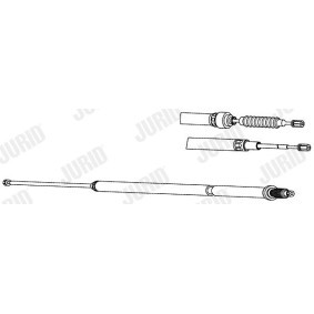 Handbremsseil 432729J von JURID günstig für 14,22 € online kaufen